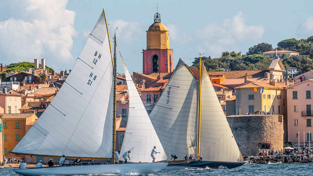 Les Voiles de Saint-Tropez on course