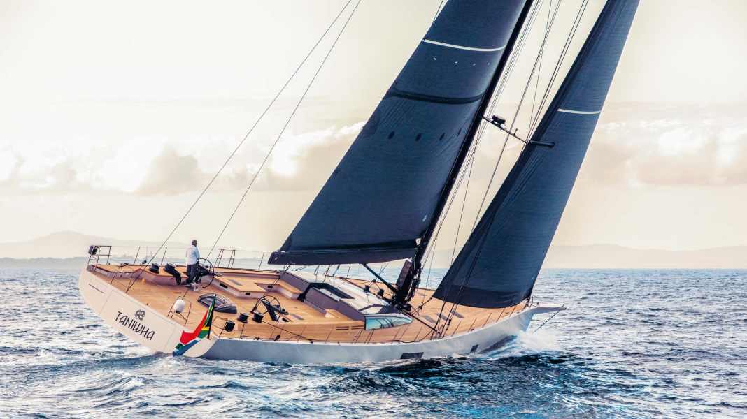 Ritratto dello yacht "Taniwha": aperto a nuove idee