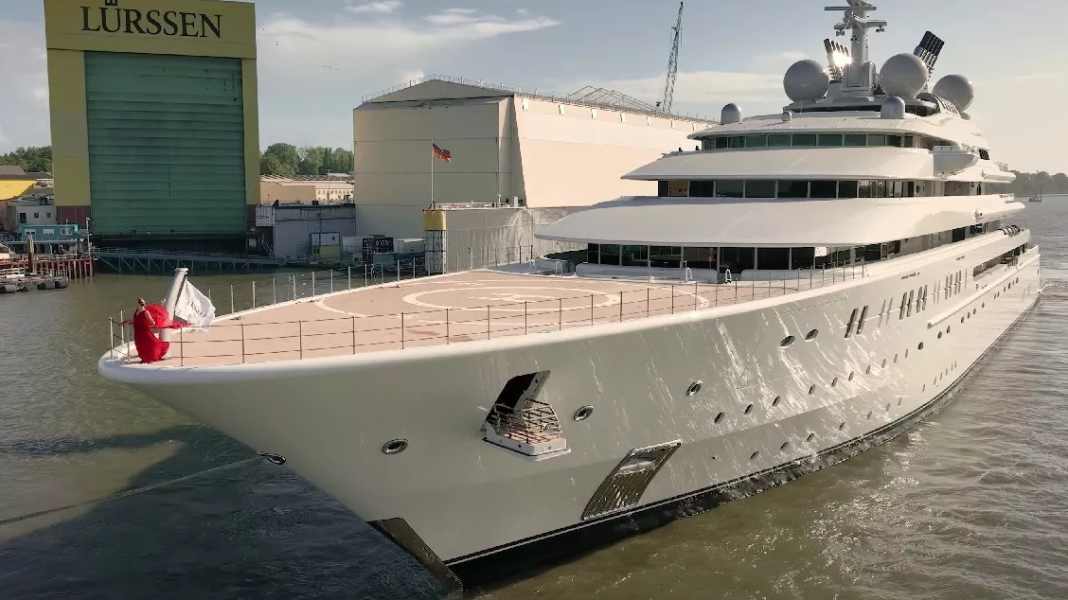 Launch News: Lürssen's open-air opera for launching