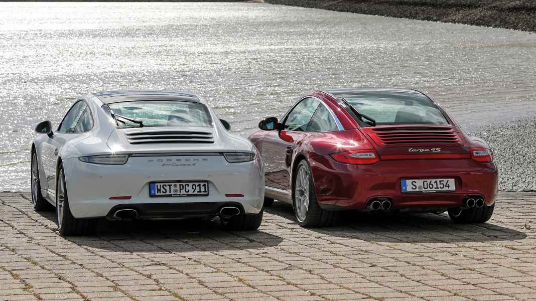 Porsche-DNA: Porsche Targa 4S (997) vs. Porsche Carrera 4 (991) – Skydriving
