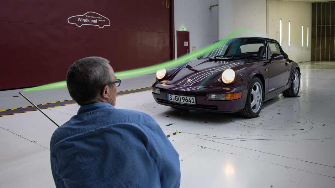 Porsche-Technik: Im Windkraftwerk