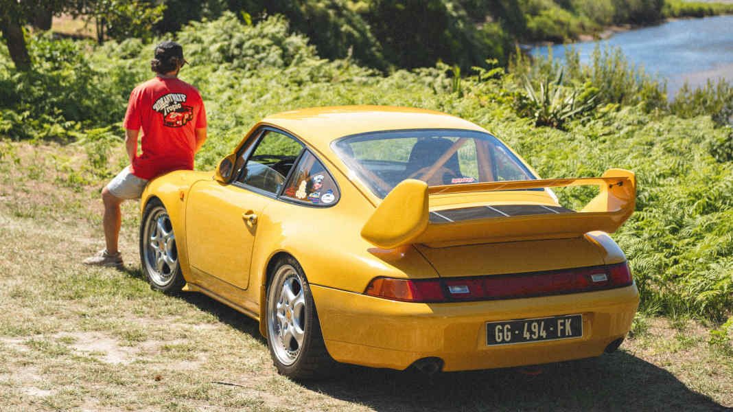 PORSCHE 993 RS CLUBSPORT - GELB SUCHT