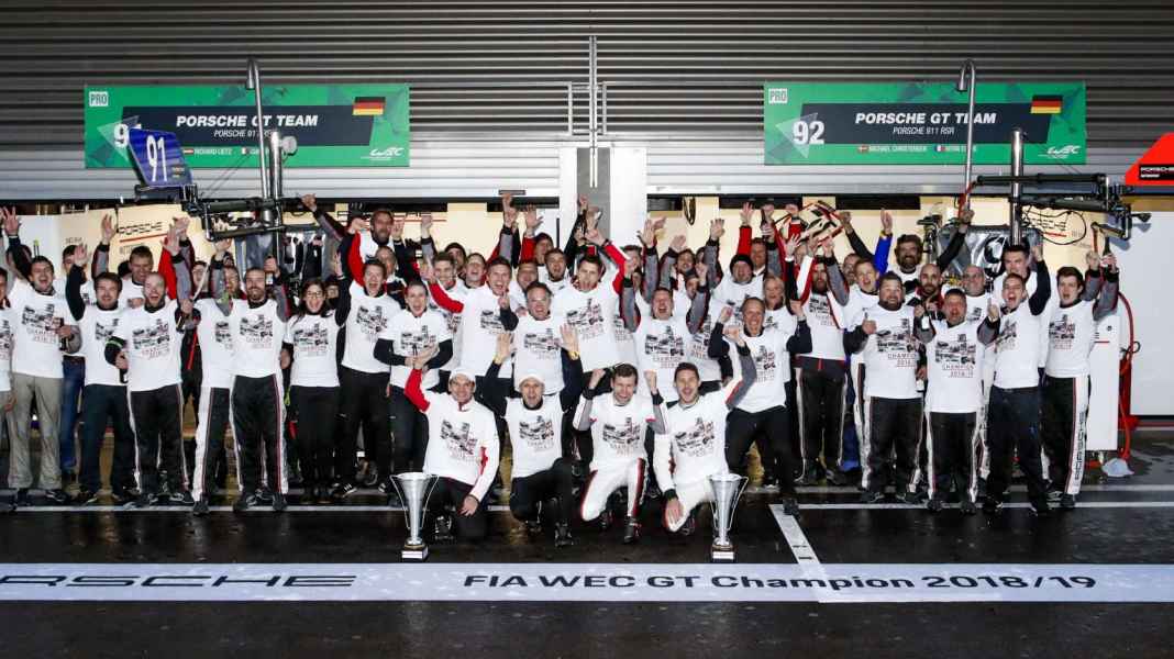 Porsche ist WEC-Weltmeister: Vorzeitige Entscheidung