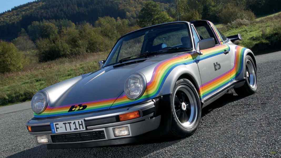 911 BB Turbo Targa "Polaroid-Porsche": Anfang des Regenbogens