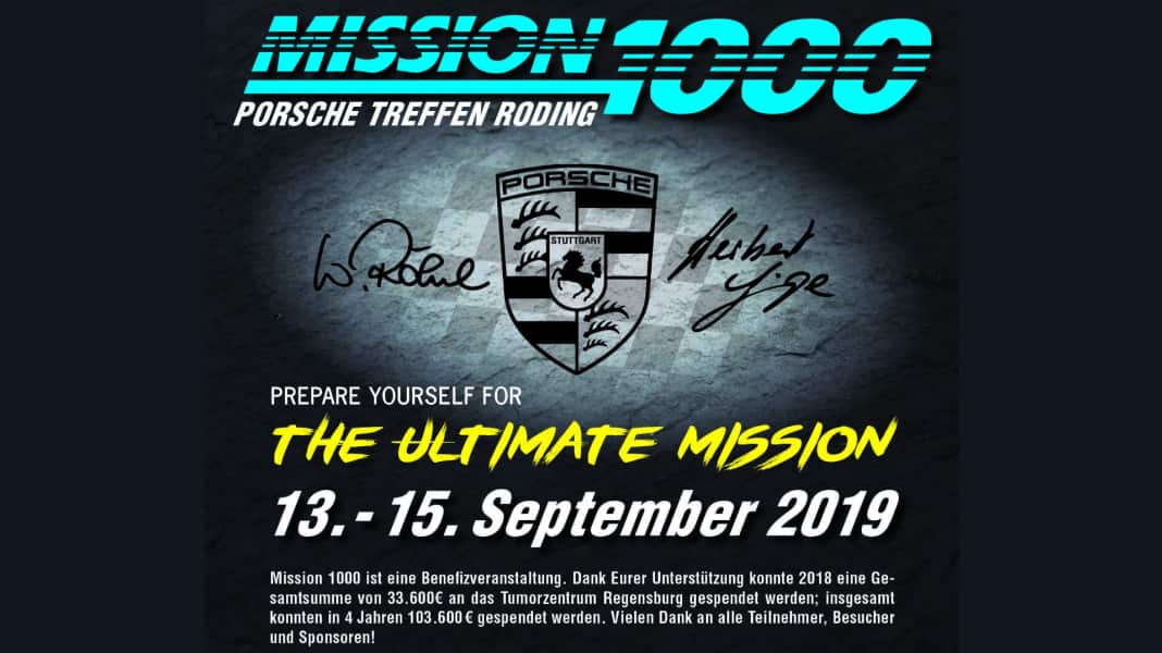 Mission 1000 Porsche: Tausend Fahrzeuge sollt ihr sein