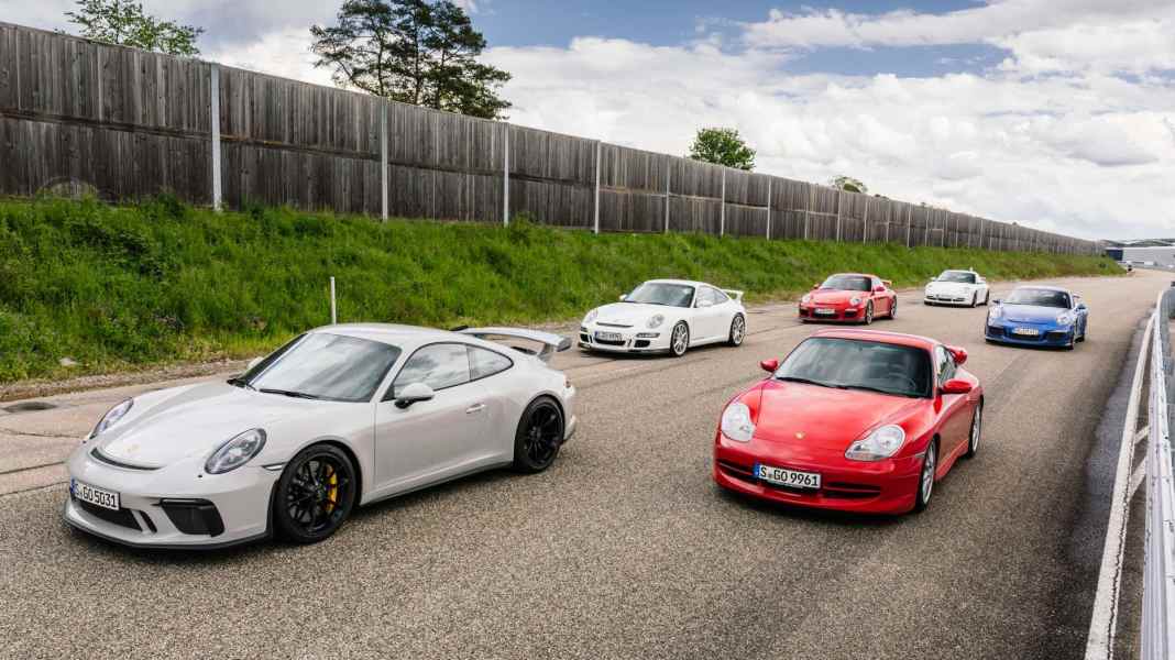GT3-Vergleich Teil 1: 996, 997 und 991: Sechs Generationen im Vergleich