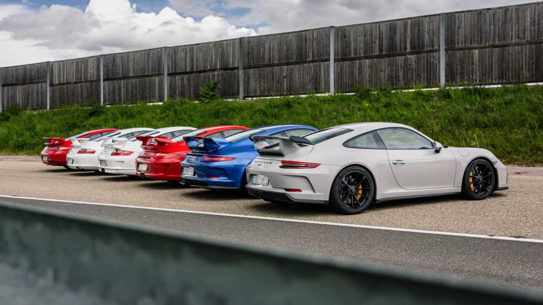 GT3-Vergleich Teil 2: 996, 997 und 991: Sechs Generationen im Vergleich