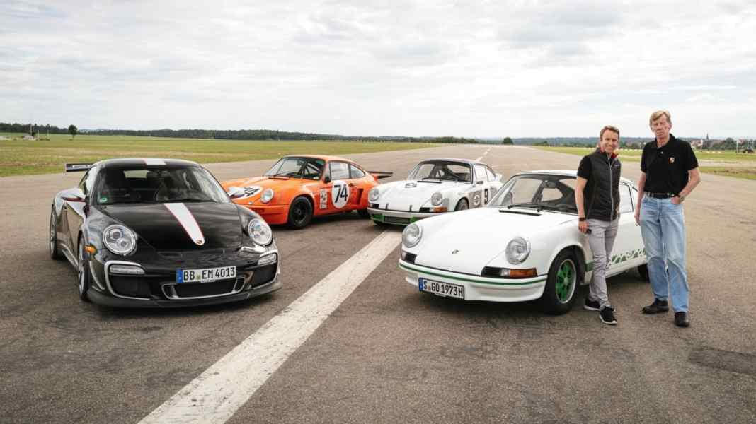 RS-Zeitreise mit Walter Röhrl und Timo Bernhard: 50 Jahre 911 Carrera RS 2.7