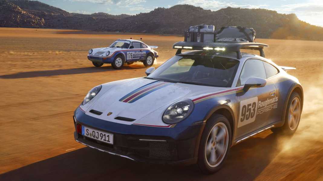 Der neue Porsche 911 Dakar: Offroad-Sportwagen