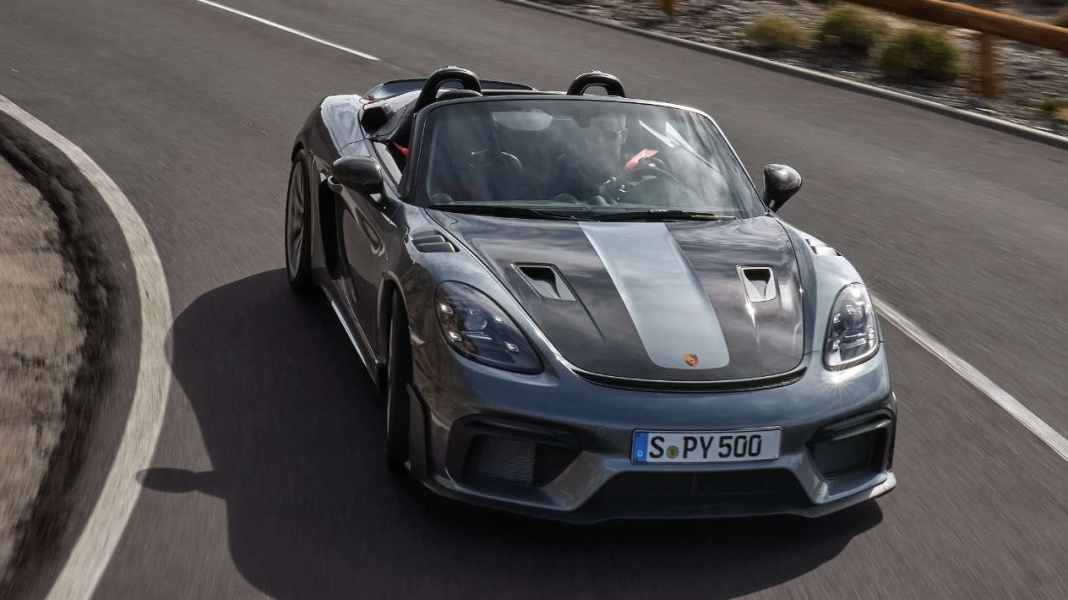 Porsche 718 Spyder RS als Krönung: 500 PS aus dem 911 GT3-Motor