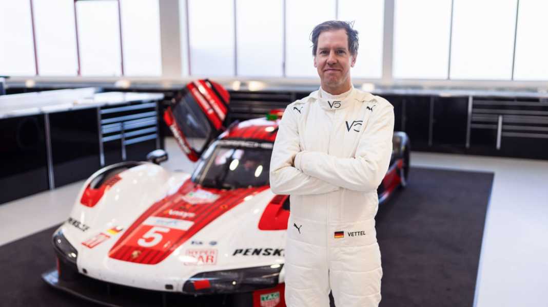 Sebastian Vettel im Porsche 963: Langstreckentest in Aragón
