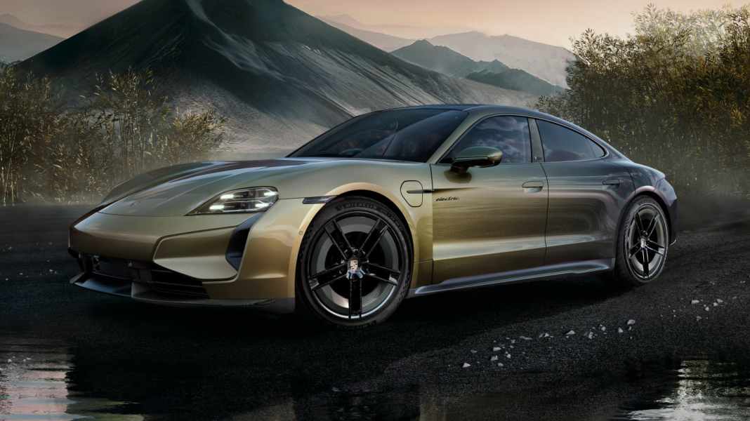 Porsche Taycan Turbo S Celestial Jade: Inspiriert vom Jadestein