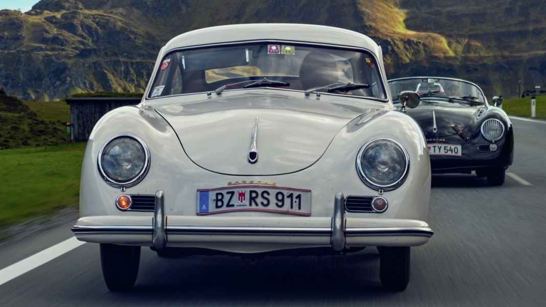 BELL & STUCK IM PORSCHE 356 - Legenden treffen Legenden