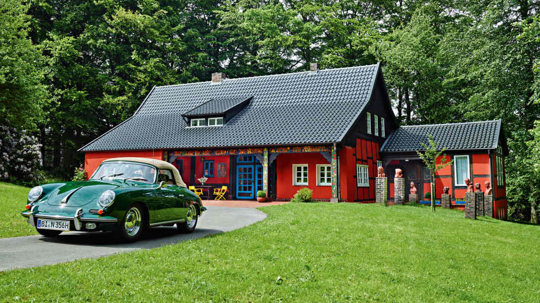 Kunsttour im Porsche 356: Farben erfahren