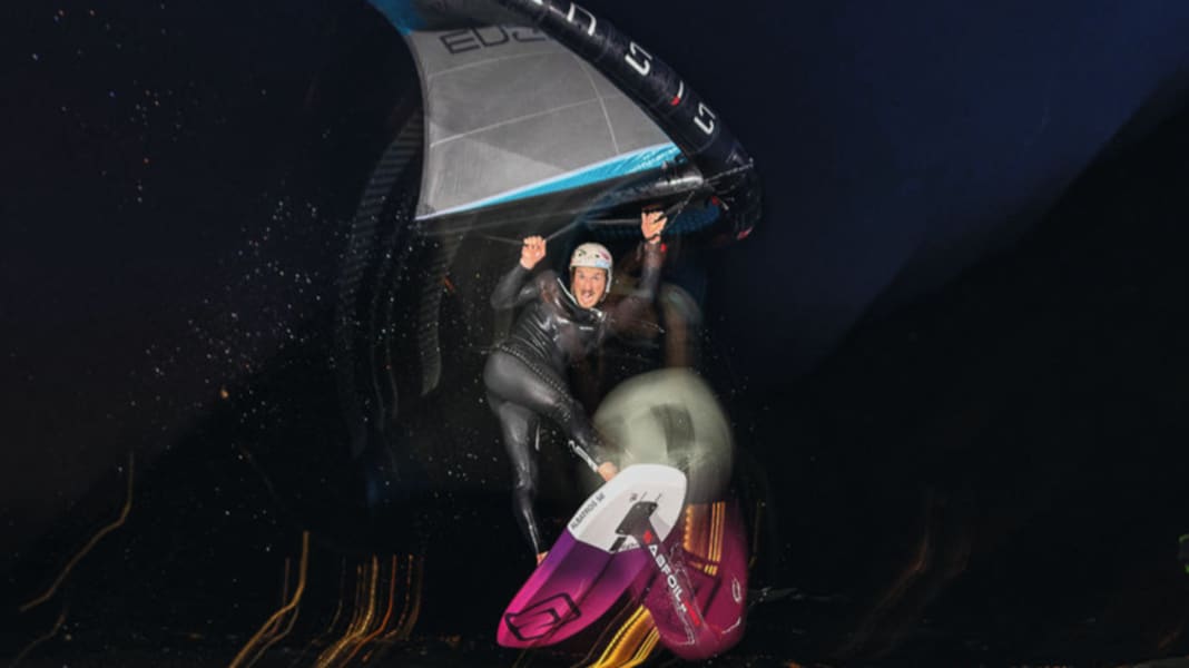 "My water time has tripled since the advent of wingsurfing"