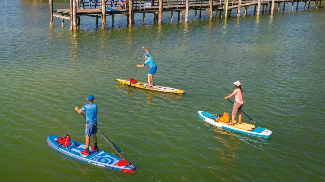 Deutschland: SUP-Tour auf der Alz