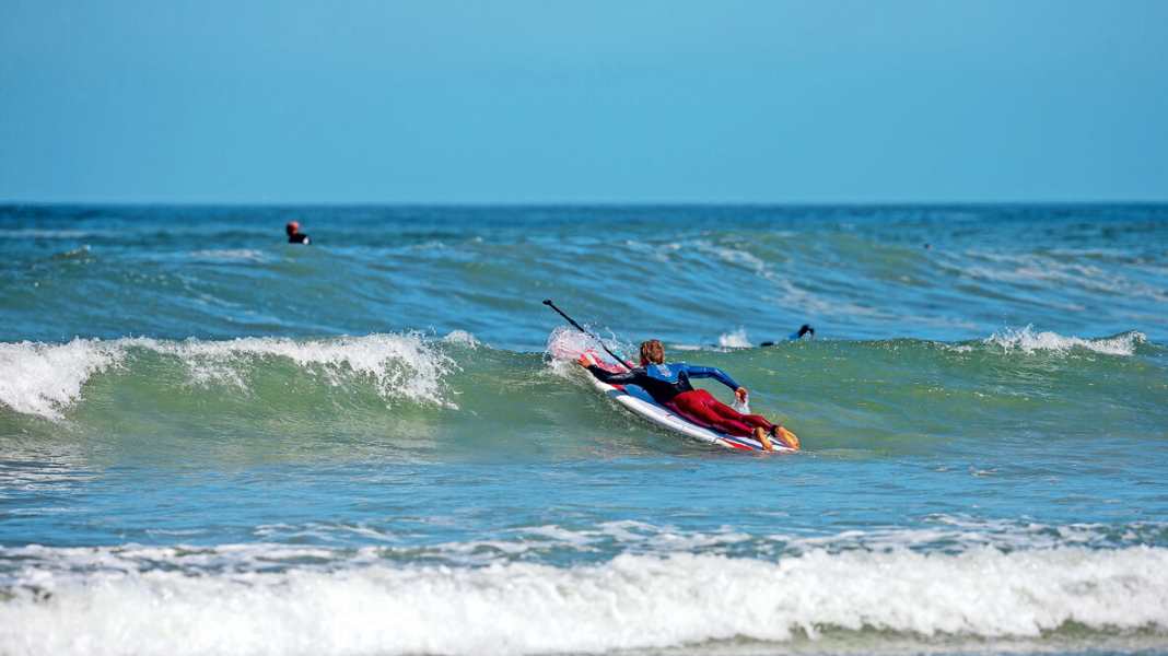 Part 5: SUP riding technique Wave: crossing waves