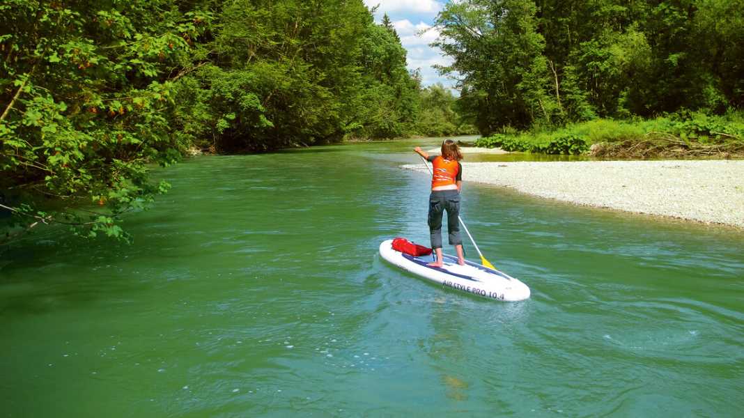 The 10 most beautiful rivers for stand-up paddlers: Lower Reuss