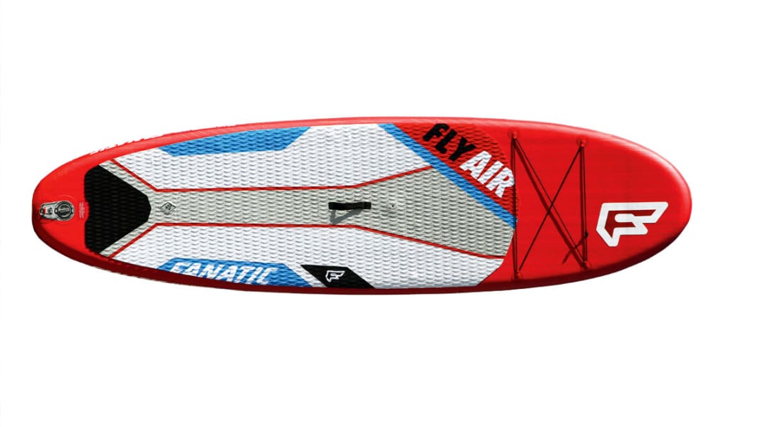 Test iSUP Allroundboards 10'6": Fanatic Fly Air Premium 10’8’’ 2014