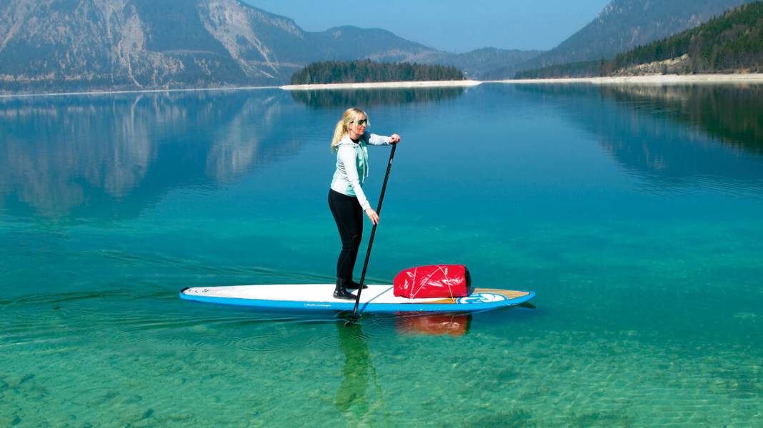 Workshop: Gepäcknetz fürs SUP-Board nachrüsten