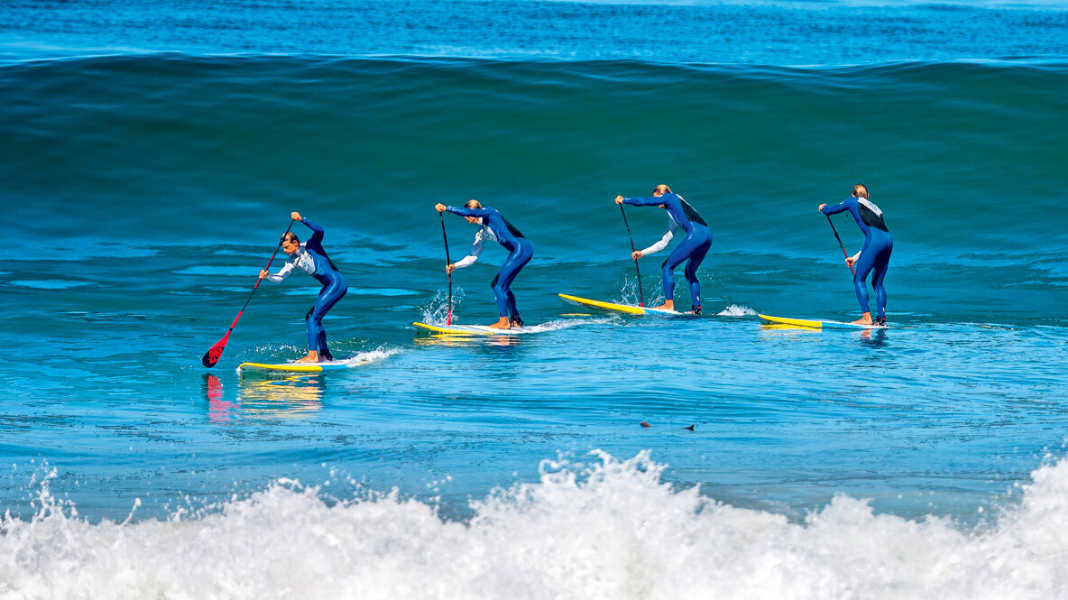 Teil 7: SUP-Fahrtechnik Wave: Welle abreiten