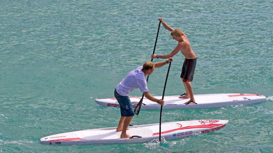 SUP riding technique: Race paddling technique