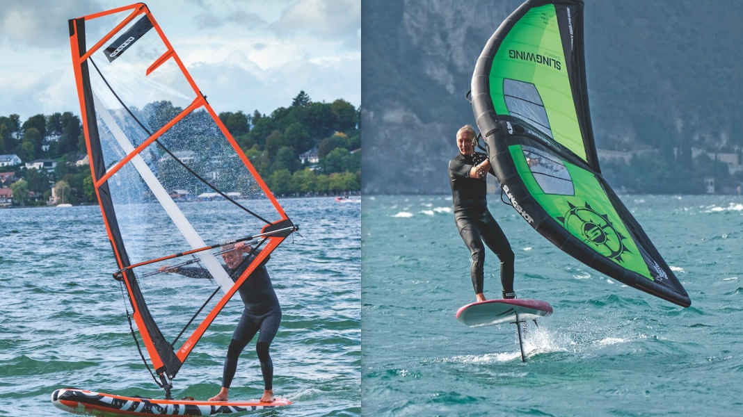 Wing oder Segel auf dem SUP?