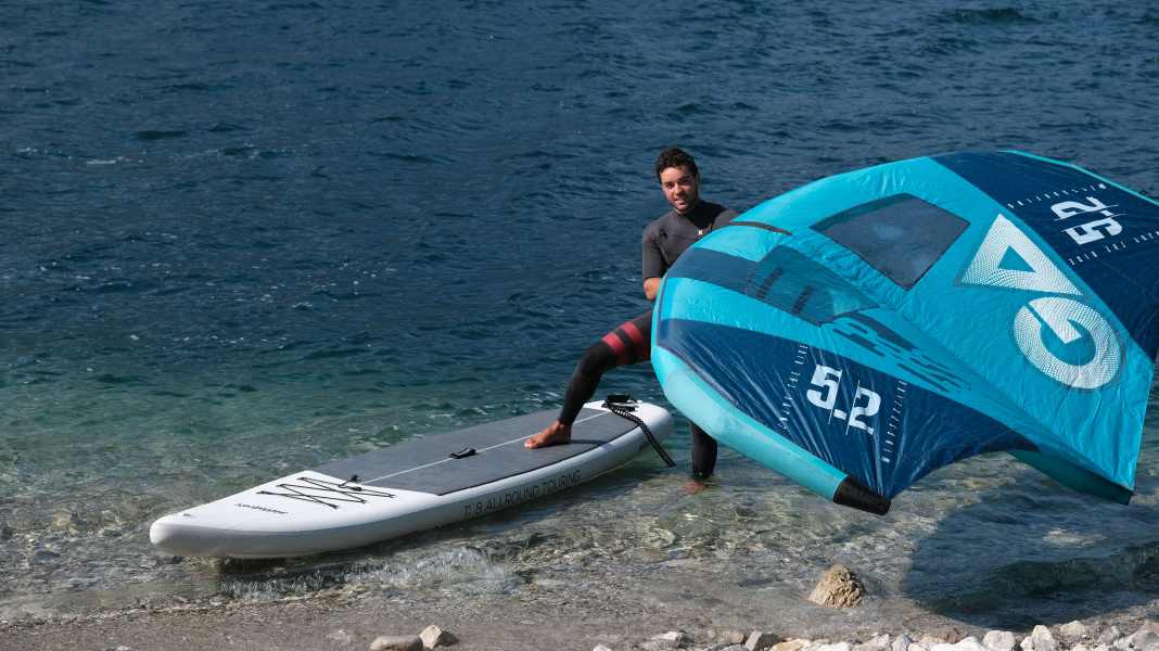 Ausprobiert: Wing- & SUP-Board für 699 Euro