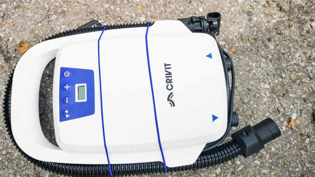 Crivit CSP 12 A1: SUP Pumpe von Lidl im Test