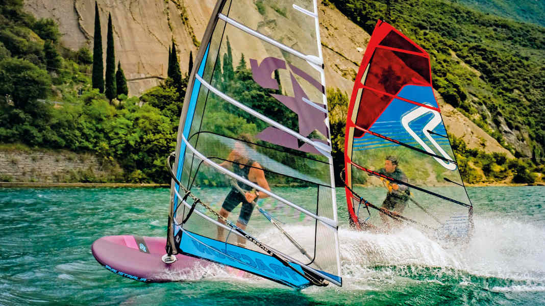 Test 2020: Power freerace sail 2-Cam 8.5