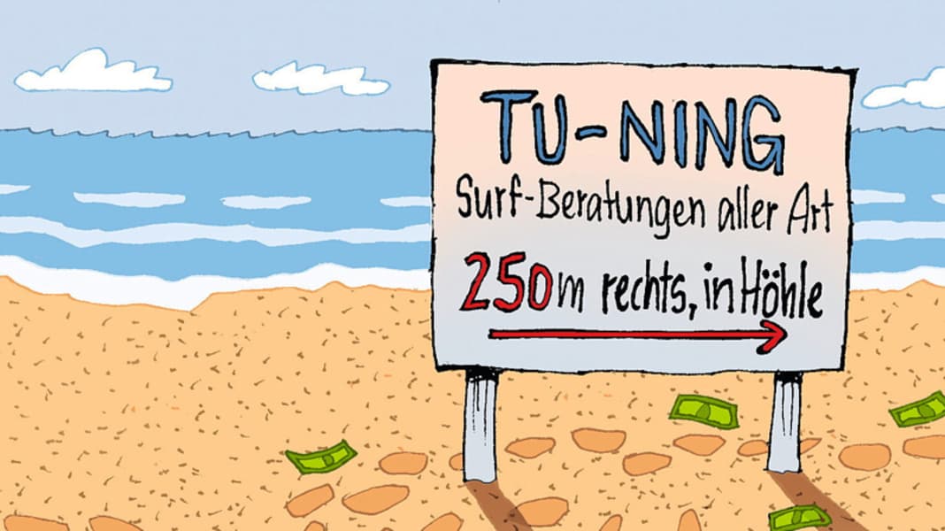 Still going?! A visit to the tuning workshop for windsurfers