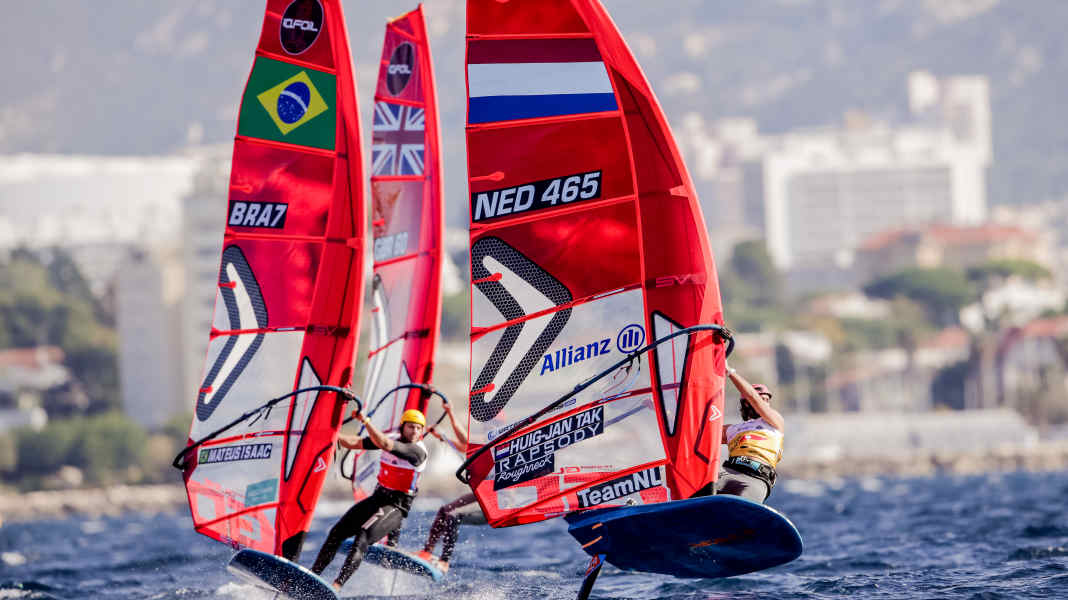 iQFoil: Die olympische Windsurf-Ausrüstung im Detail