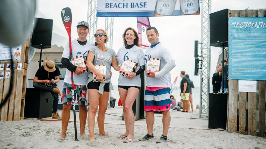 Bitburger 0,0% mit SUP-Challenge beim Surf-Festival