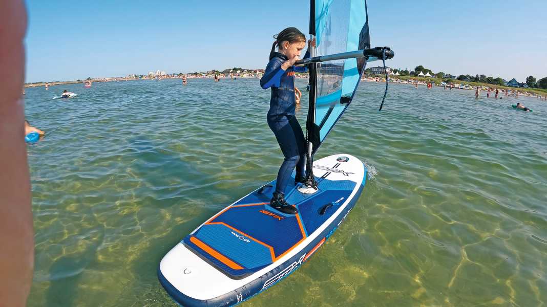 Already ridden: STX IFoil - children's board with flight option