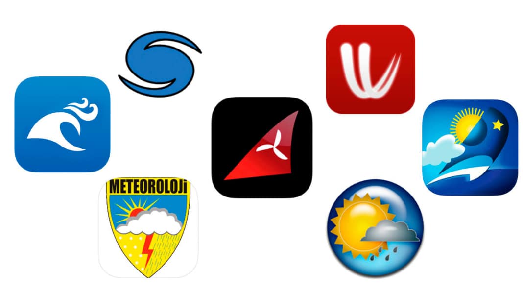 Big comparison: weather apps for windsurfers