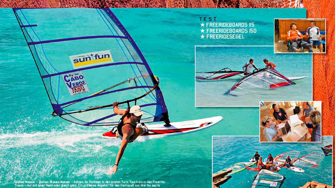 Freerideboards und -segel 2005
