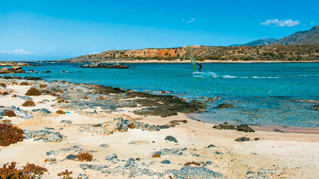 Greece: Windsurfing on Crete in winter
