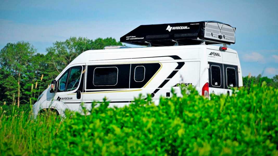 Flying boxes: roof box for windsurfing equipment from Aviocean