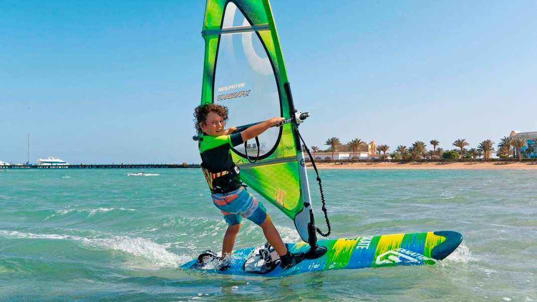 Windsurfing for children - the right equipment