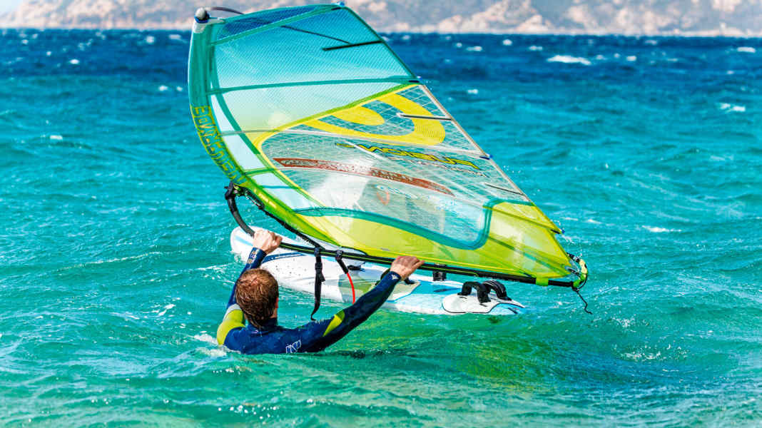 Windsurfing technique: How to get off the water