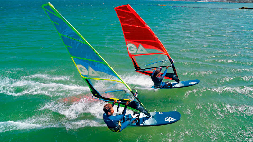 Test 2018 - No-cam freeride sail: GA Sails Hybrid 6.0