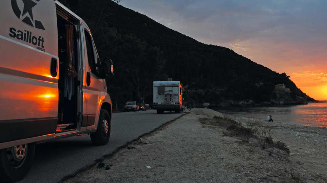 Wild camping: Greece relaxes rules for motorhome camping again