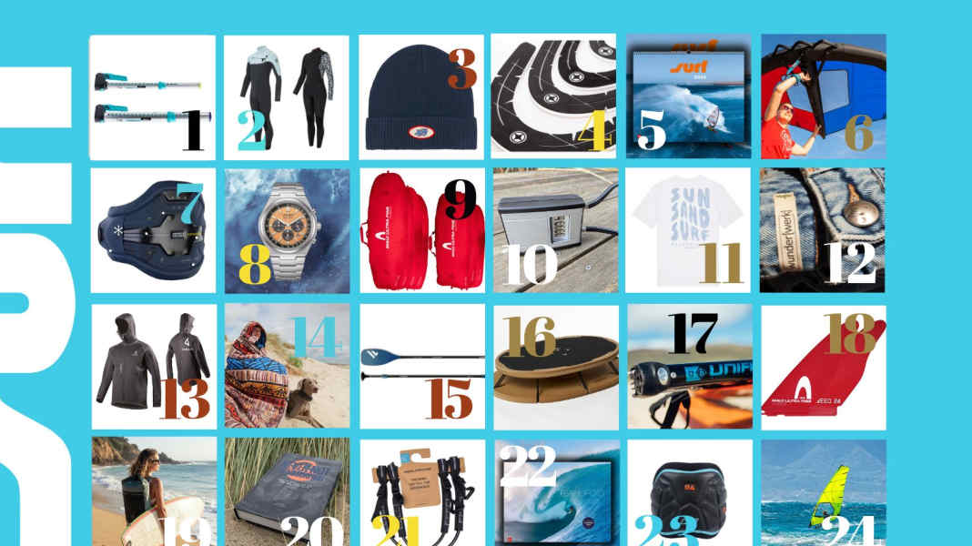 surf Advent calendar: 24 great prizes for surfers!