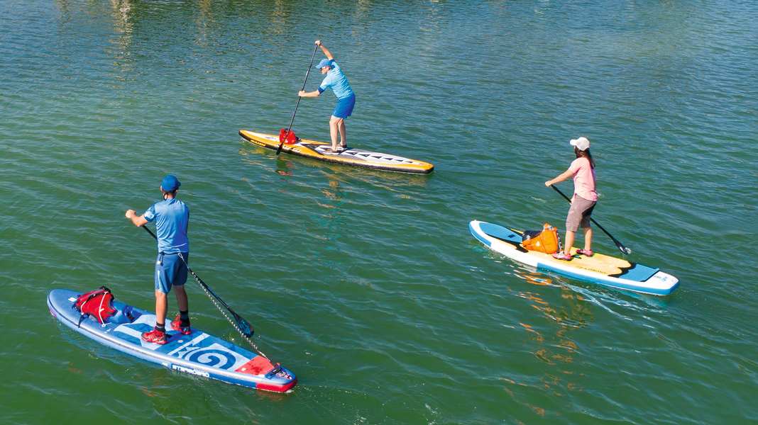 Touren-Tipp Chiemsee: Mit SUP und Rad um Bayerns Schmuckstück