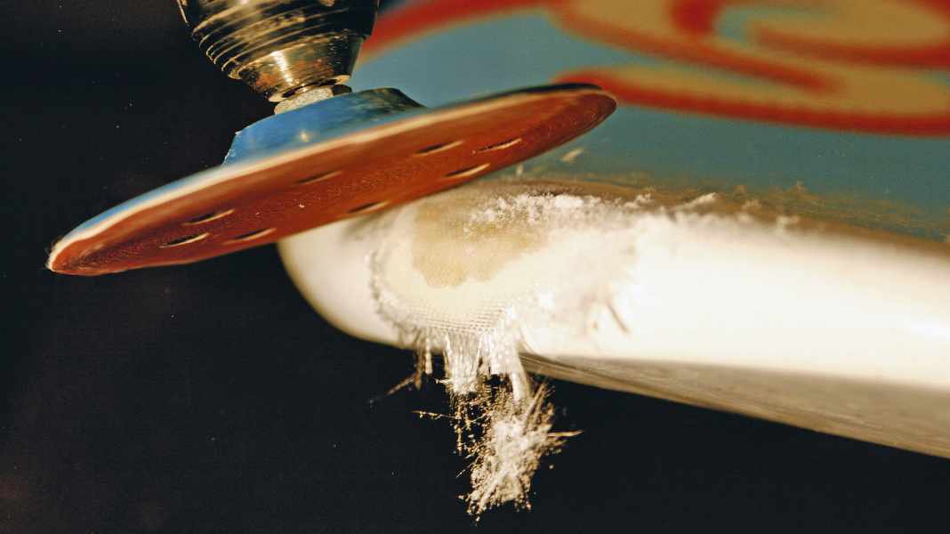 Workshop: How to repair fins, base plates and board laminate