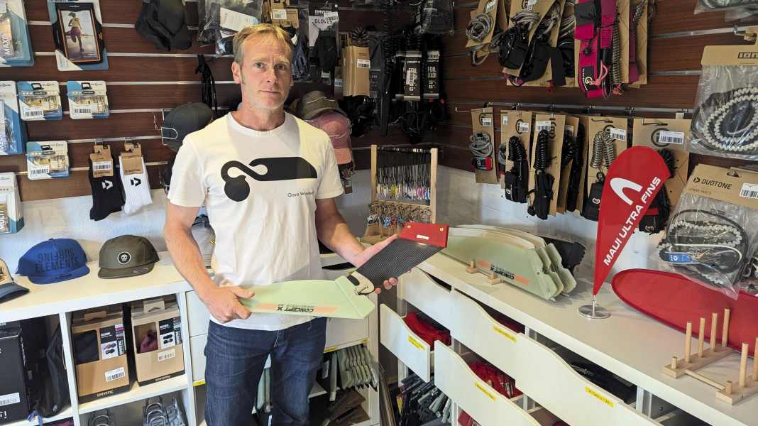 Weed fins: "Some boards were not designed with seagrass in mind" - Basti Wiepcke in an interview