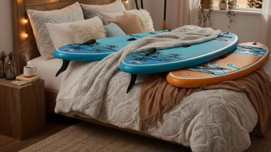 SUP storage in winter: All tips for iSUPs and hardboards