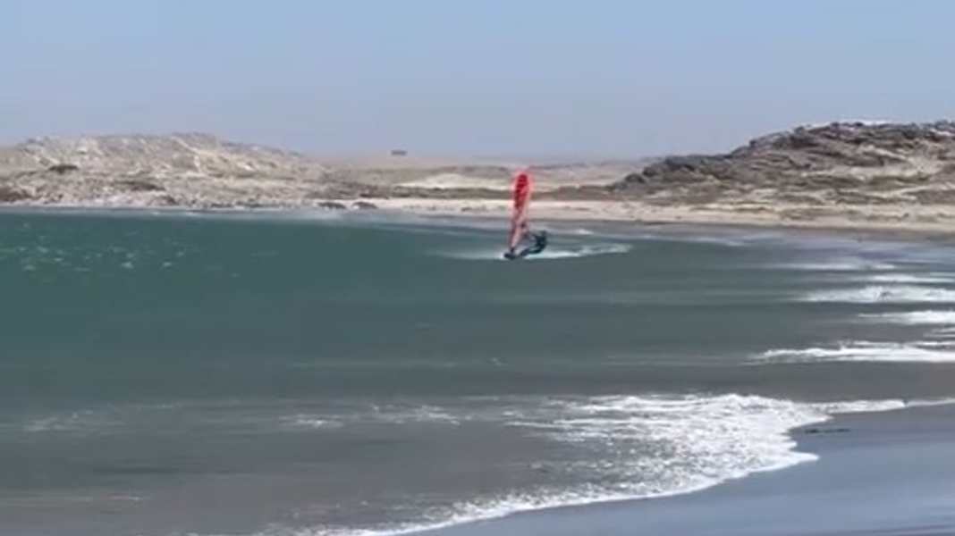 Speedsurfen: Gunnar Asmussen und Nicole Strehling gewinnen die dritte Runde der Dunkerbeck Speed Challenge