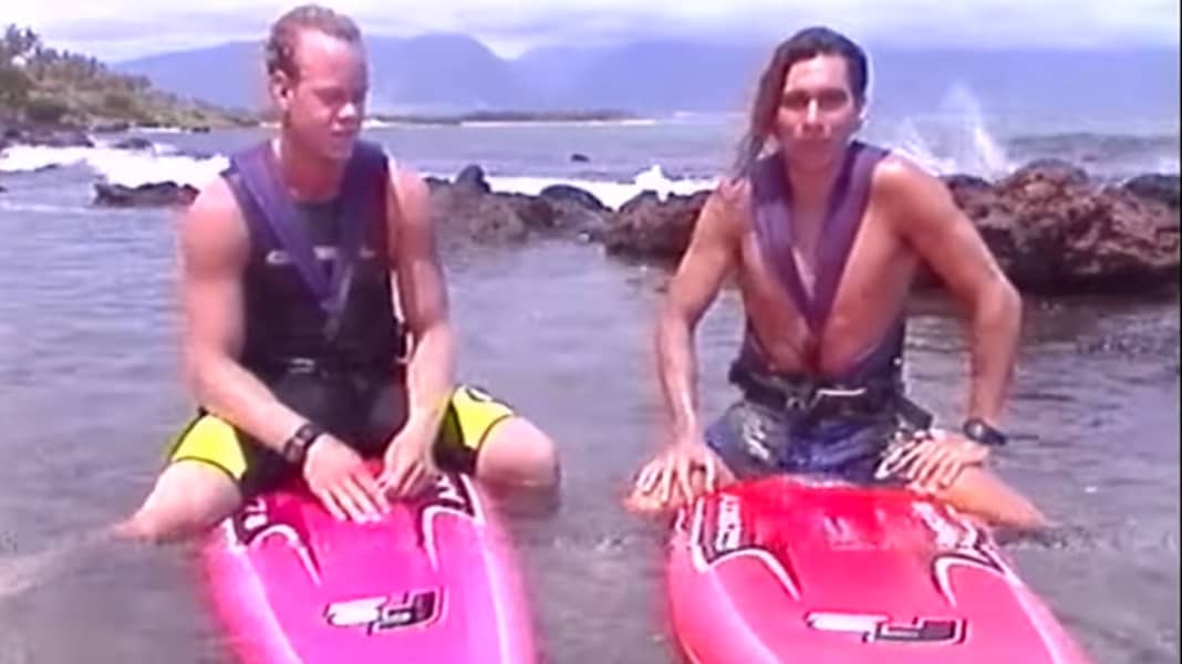Windsurf Classics: Die F2-”Terminators” der Neunziger in Action