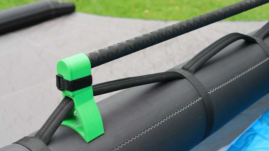 Novelty: The adaptable boom system for loop wings in the test